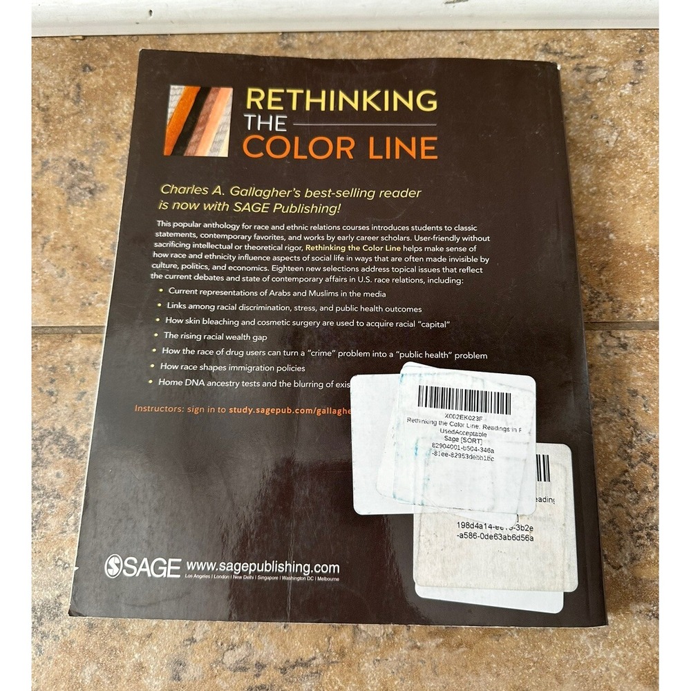 Rethinking the Color Line : Readings in Race and Ethnicity by Charles A.... - Picture 5 of 5